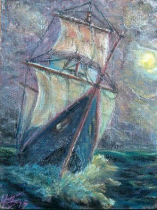 Tall Ship sailing